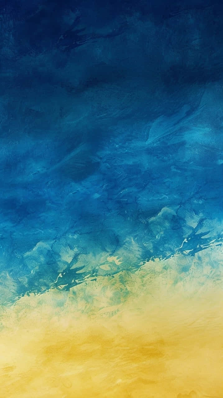 Blue Yellow Gradient Texture Background