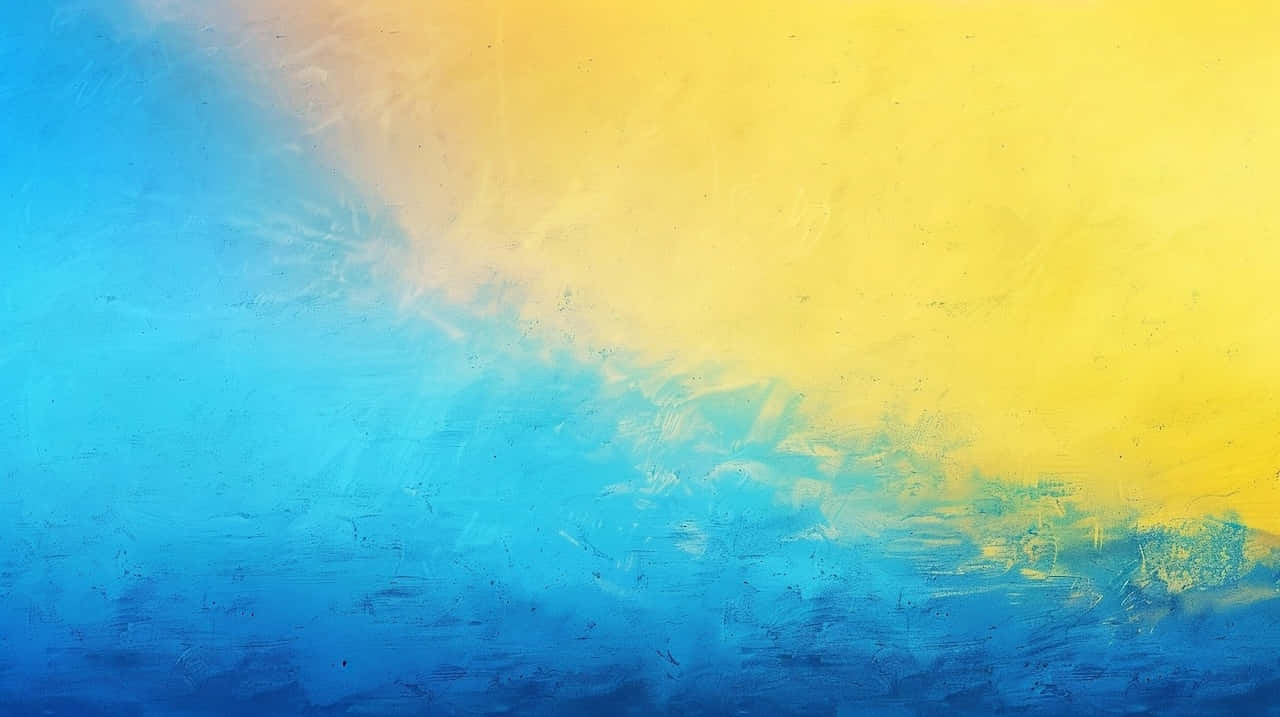 Blue Yellow Gradient Texture Background