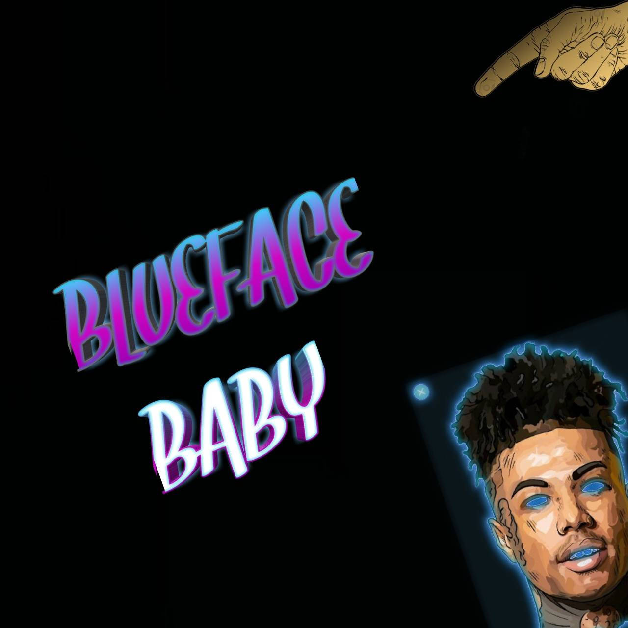 Blueface Baby Blue Eyes Mouth