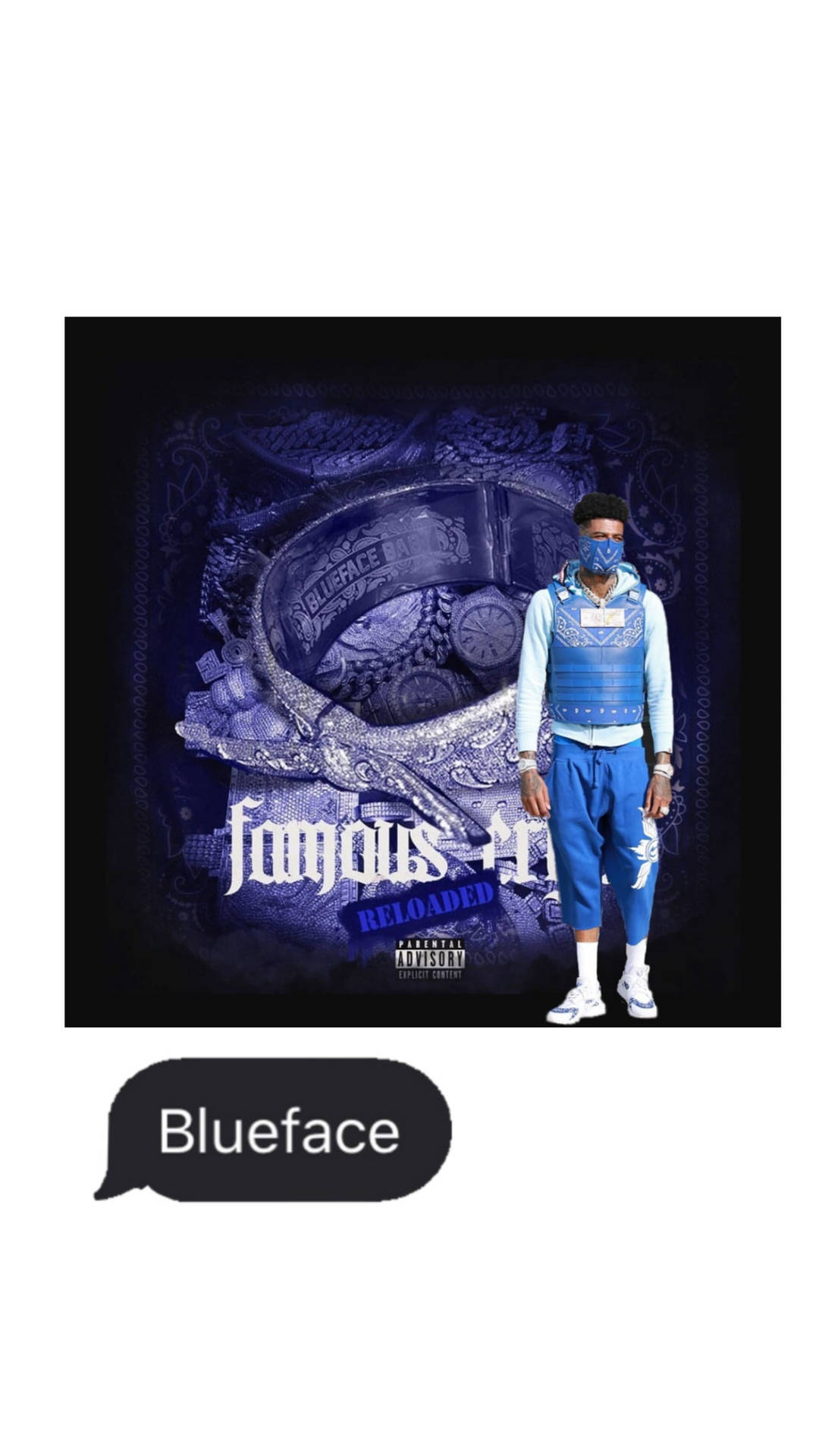 Blueface Famous Bling