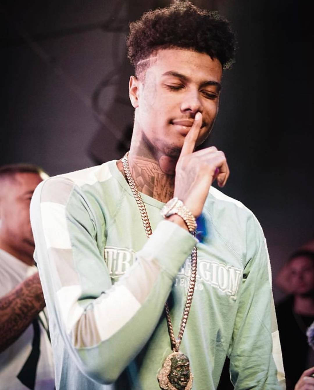 Blueface Green Sweater