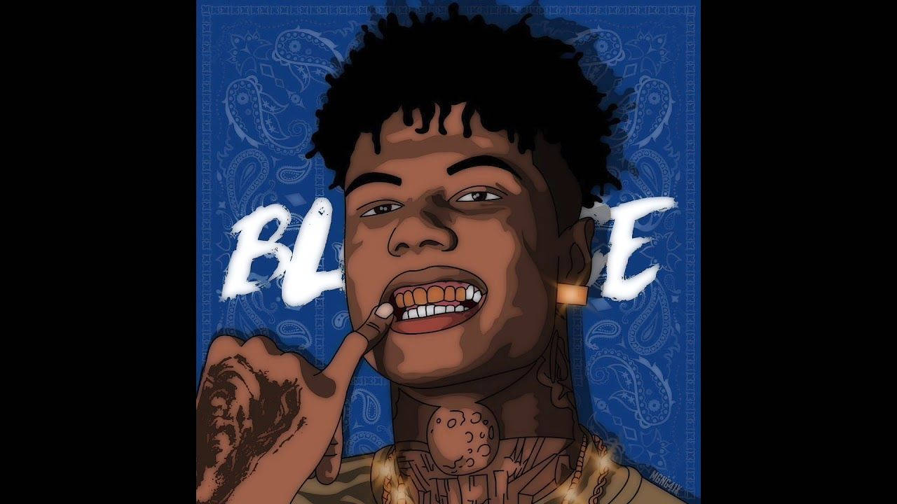 Blueface In 2d Art