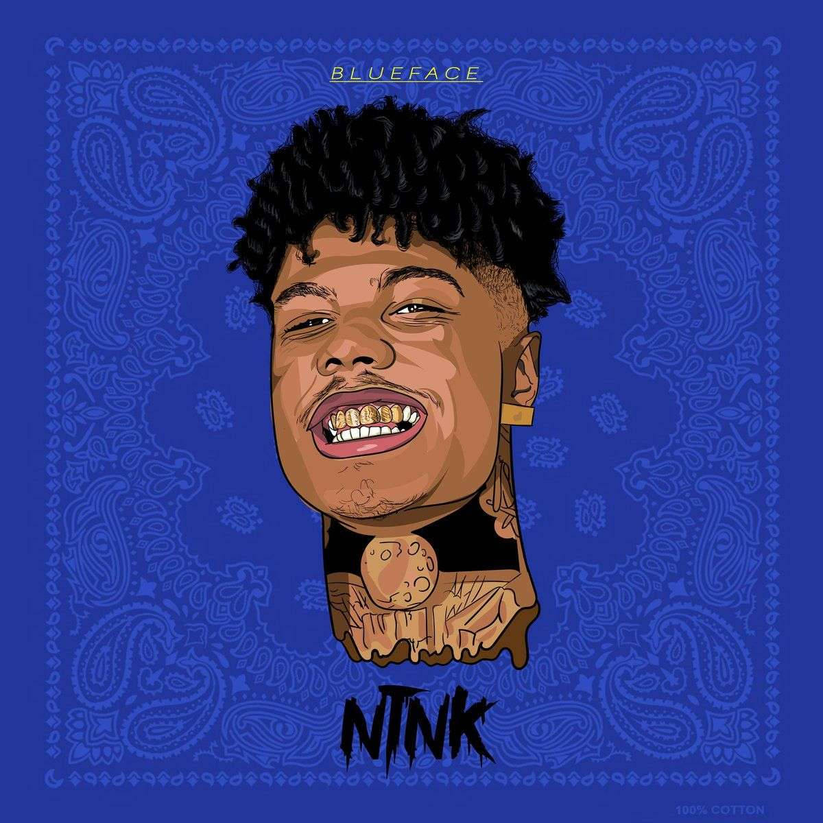 Blueface Ntnk Blue Background Background