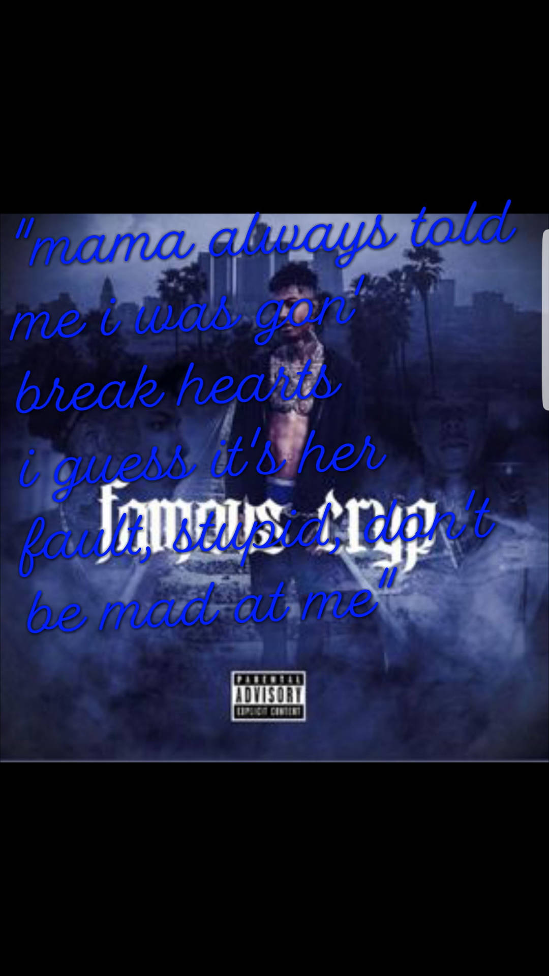 Blueface Thotiana Lyrics Background