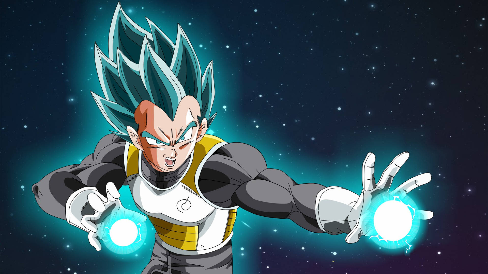 Bluegeta Goku Super Saiyan 2 Background