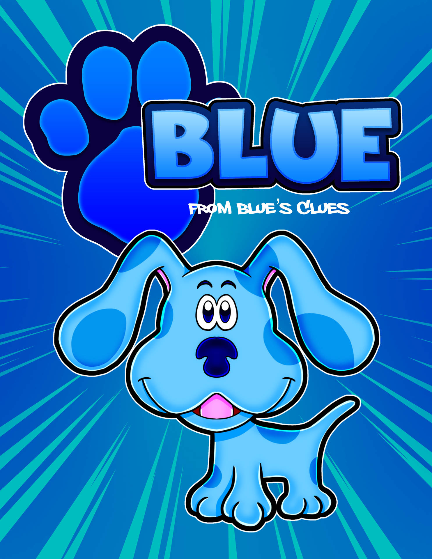 Blues Clues Introductory Screenshot