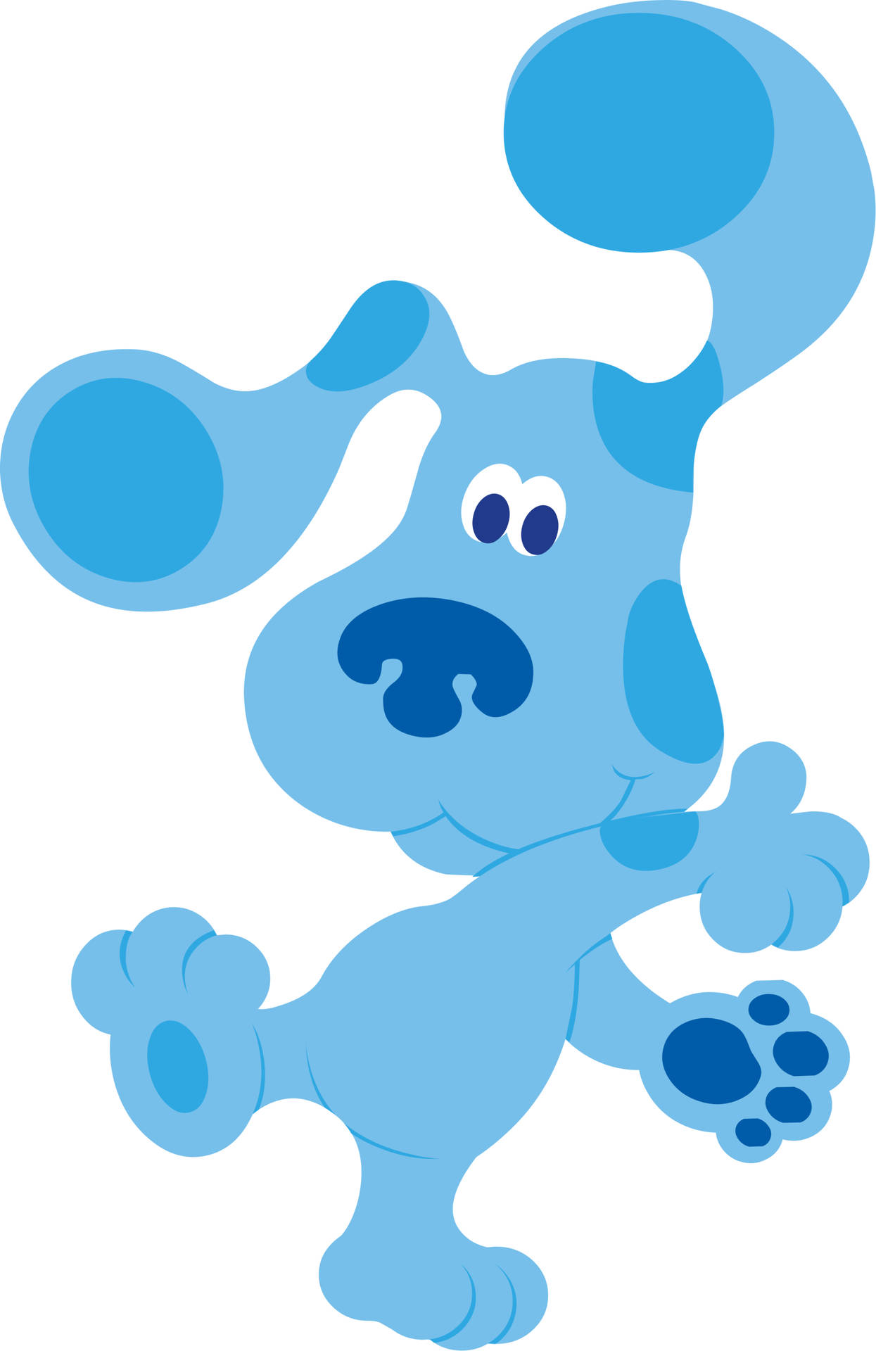 Blues Clues Inviting Blue