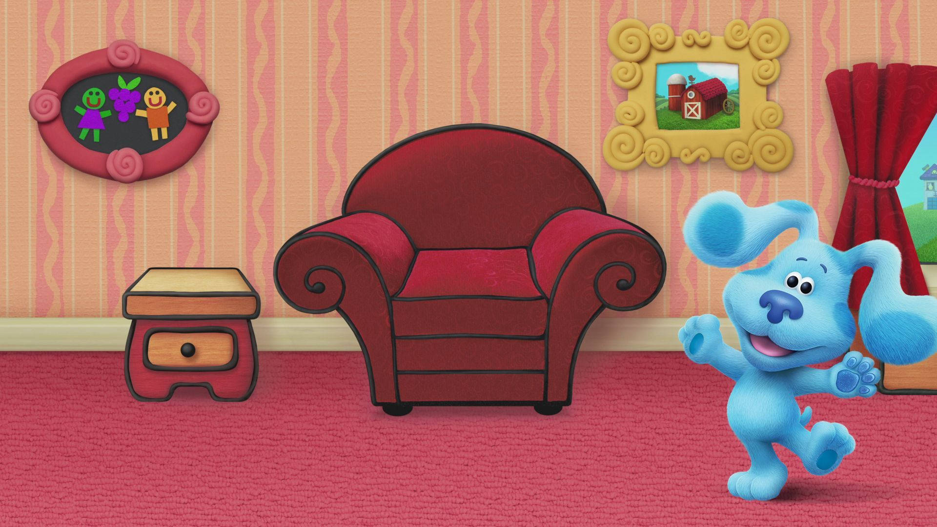 Blues Clues The Red Chair