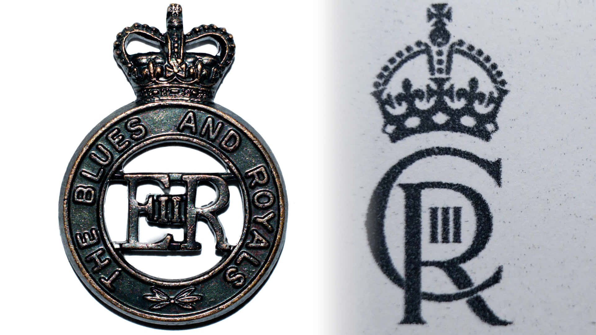 Bluesand Royals Regimental Badge Background