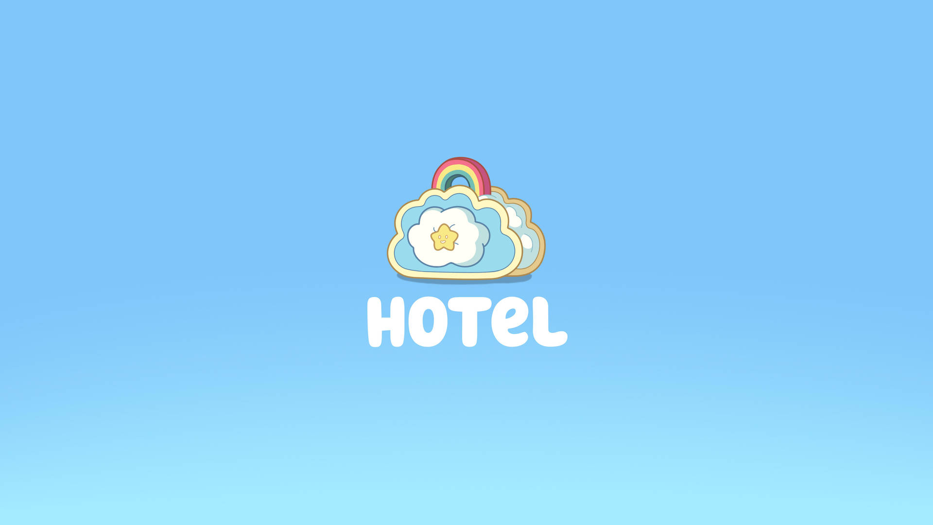 Bluey Hotel Episode Background