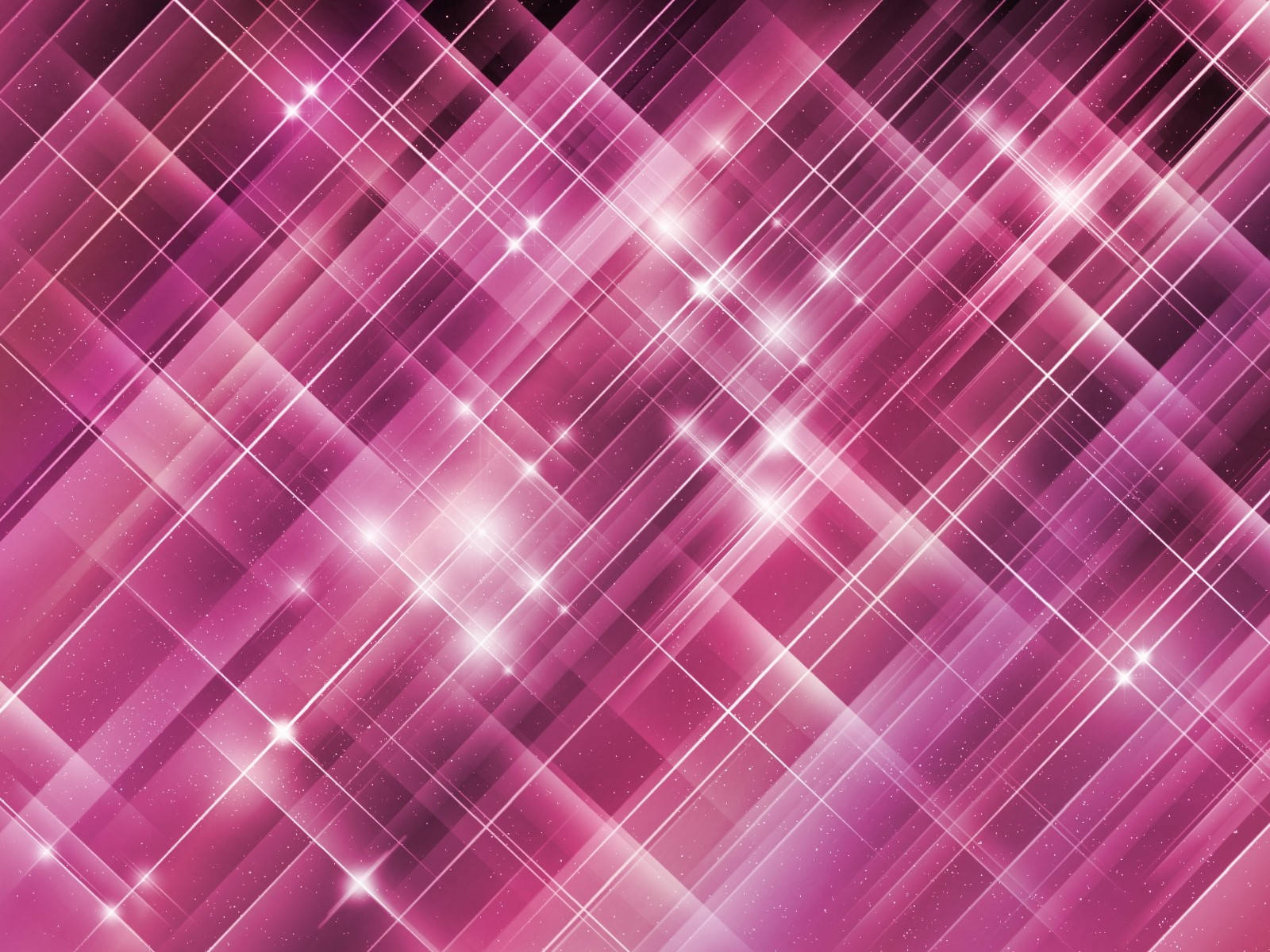 Blurry Pink Sparkled Lights Background