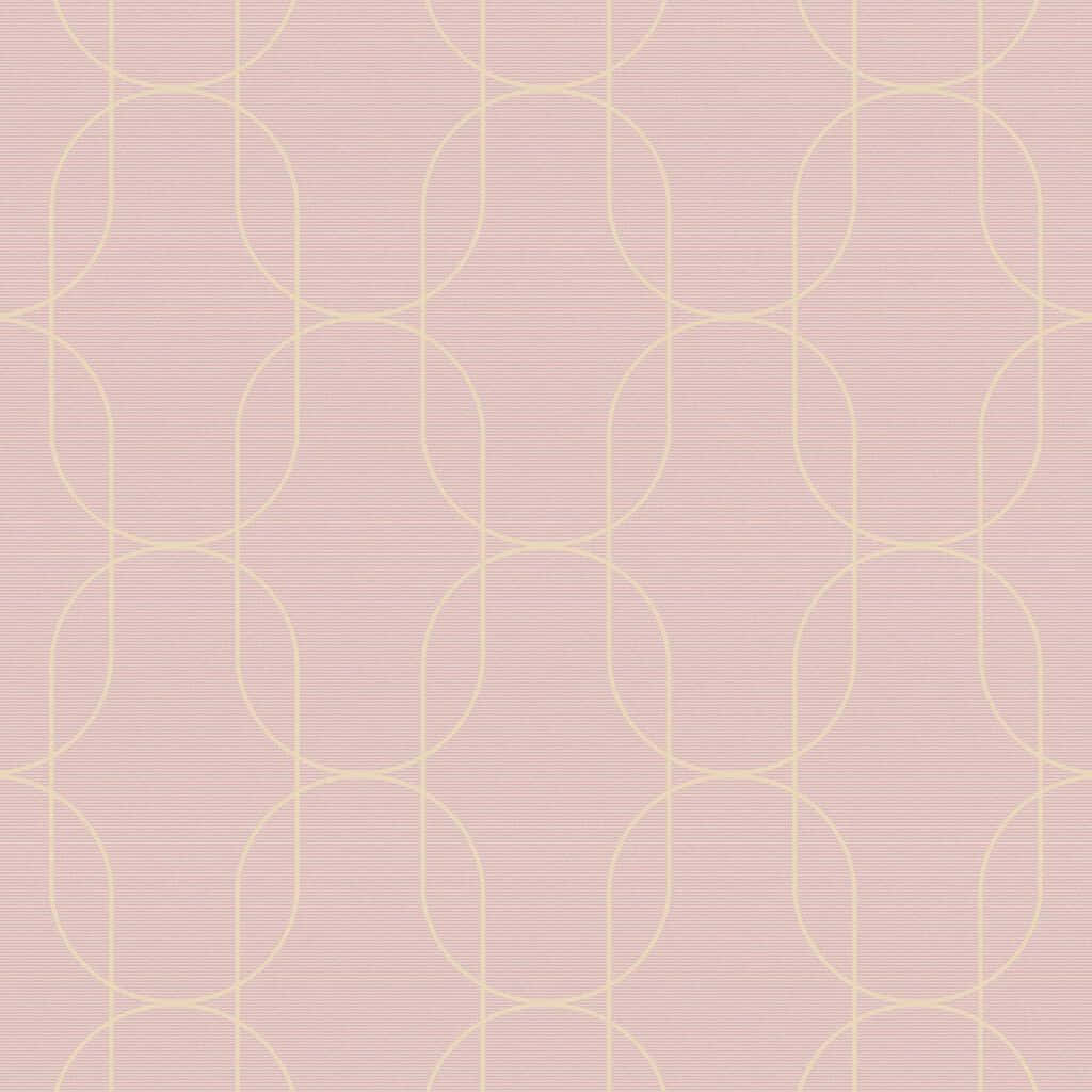 Blush Pink Geometric Pattern Background
