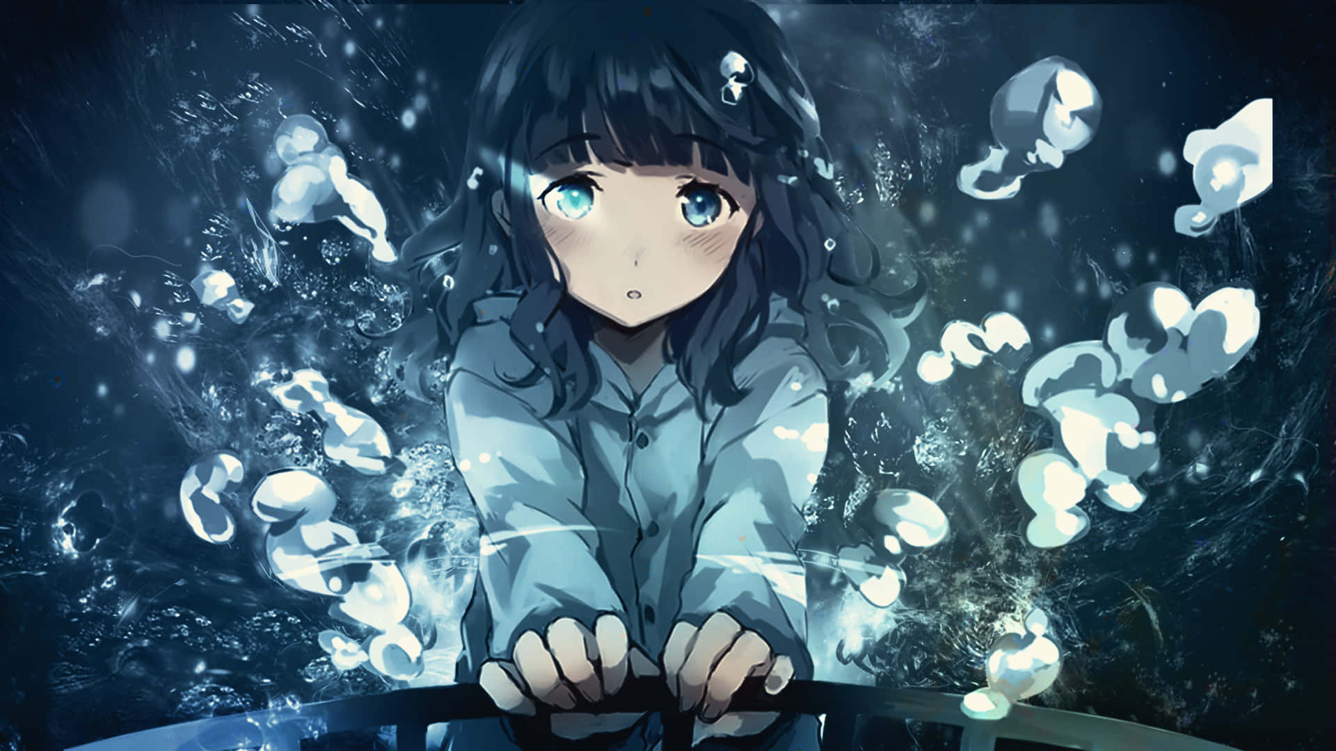 Blushing Anime Cool Desktop
