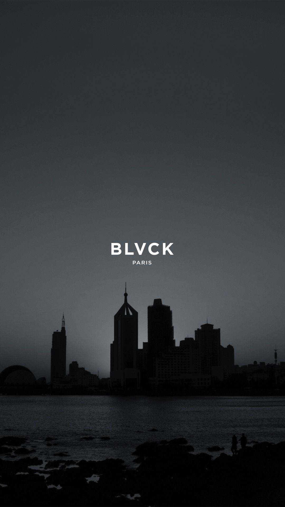 Blvck Paris Black Aesthetic Wallpaper Background