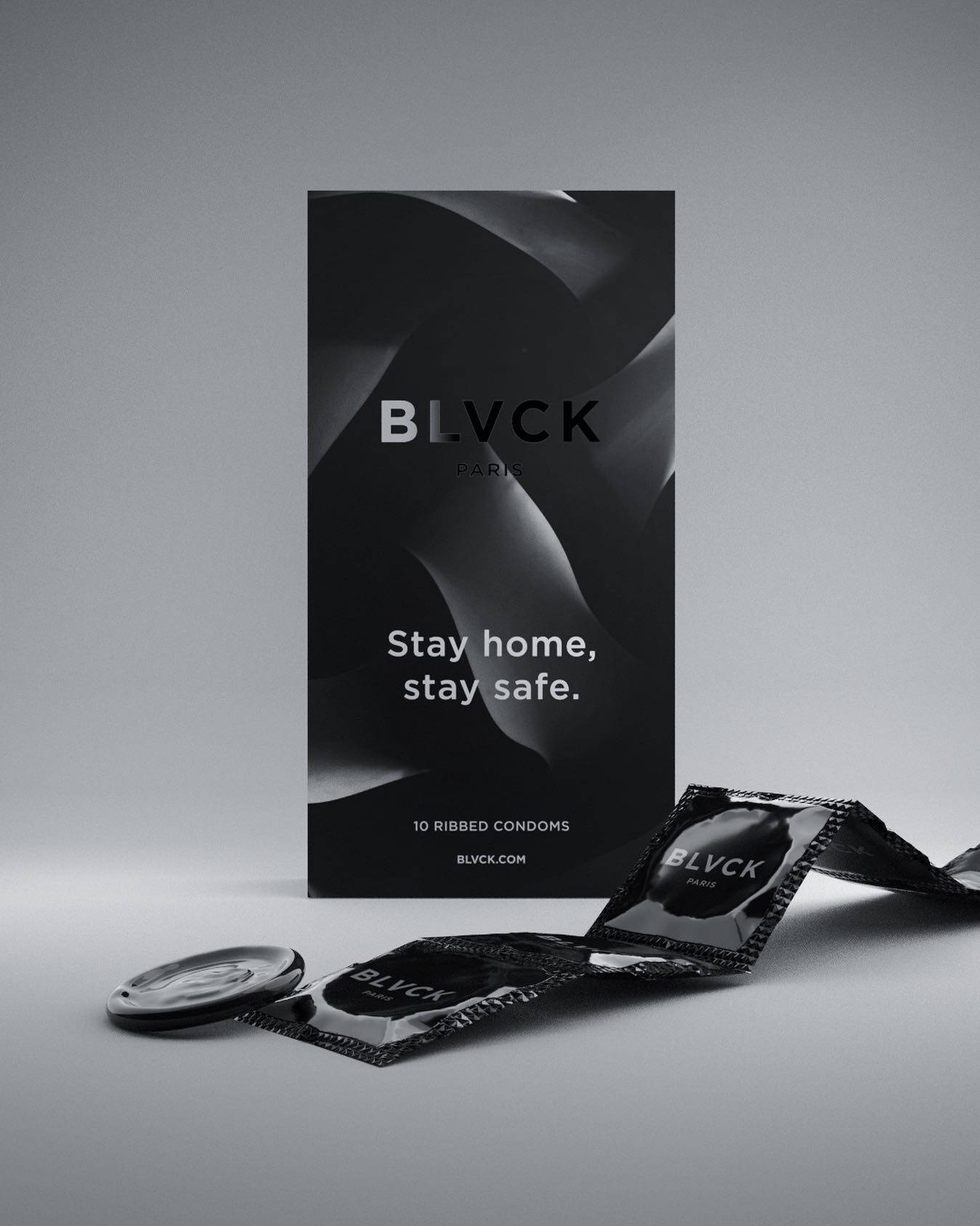 Blvck Paris Condoms Background