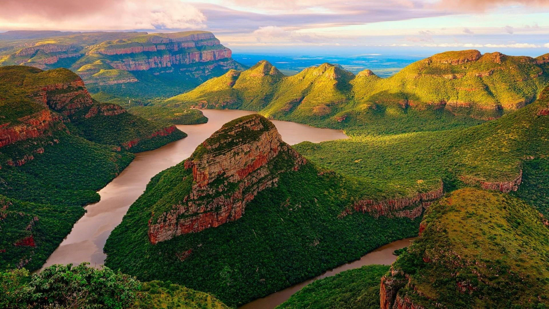 Blyde River Canyon Africa Background