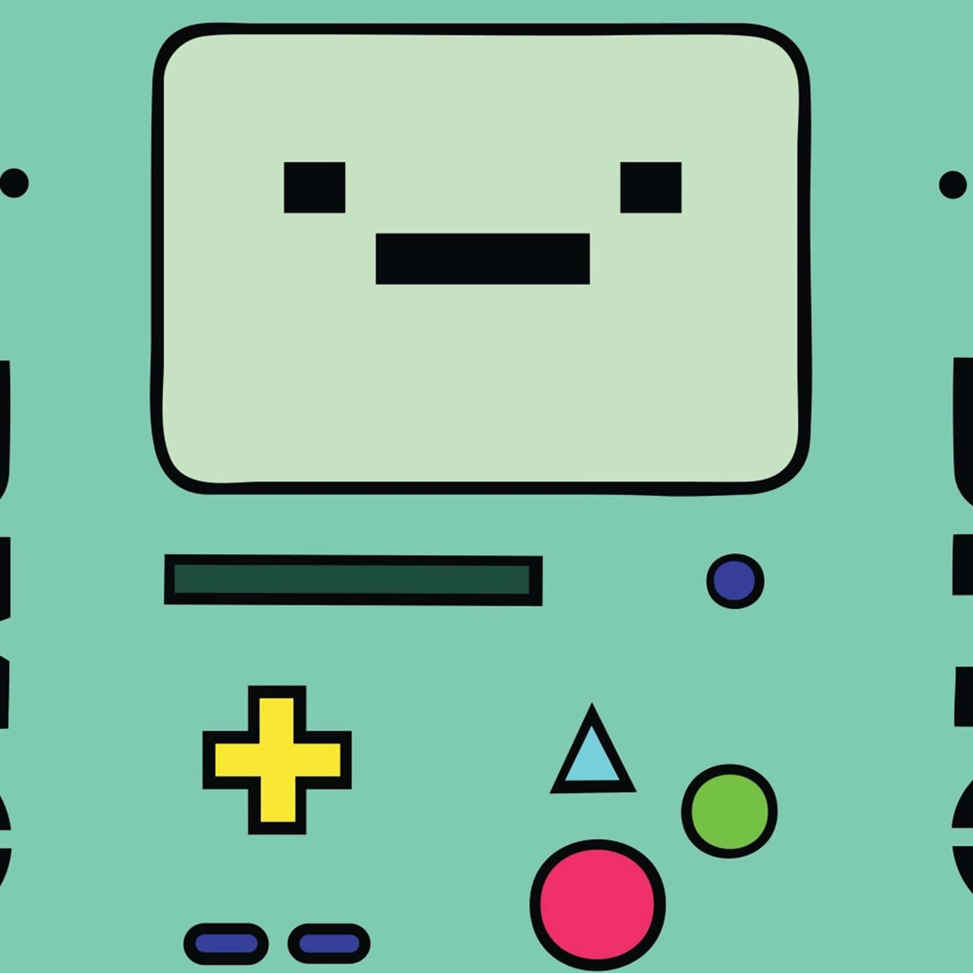 Bmo Adventure Time Cute Girly Ipad Background