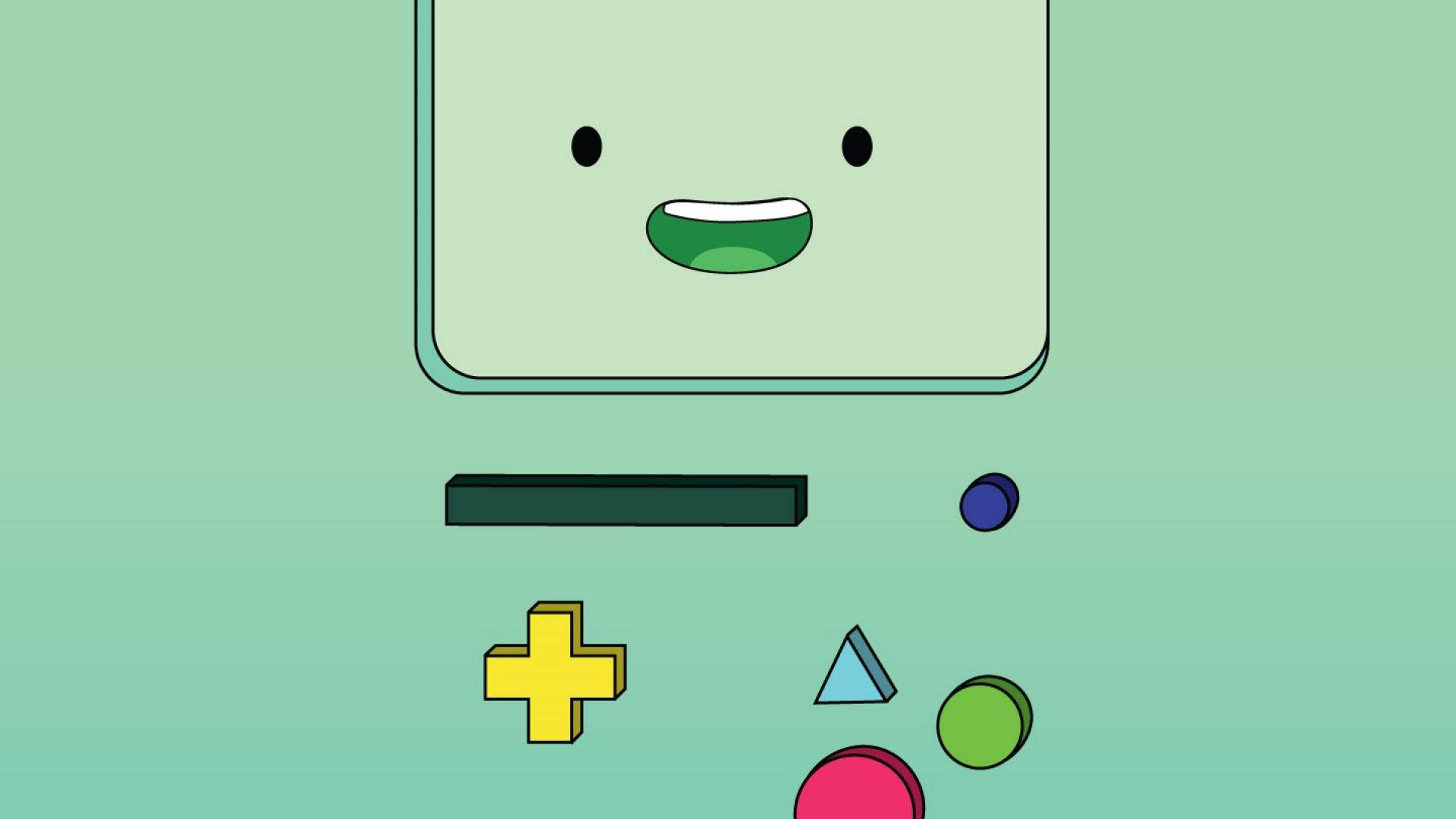 Bmo From Adventure Time Laptop Background