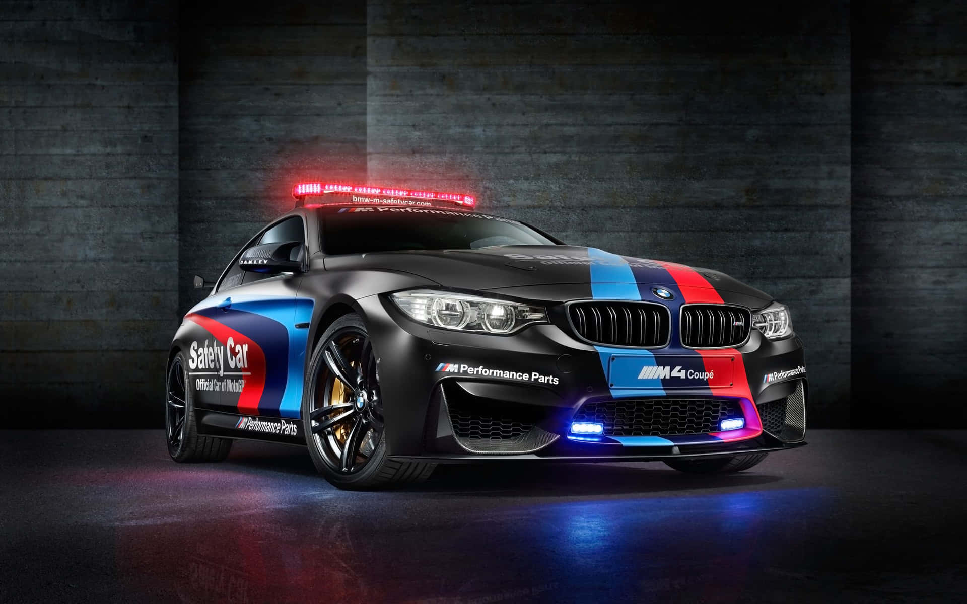 Bmw Coupe Safety Car Background