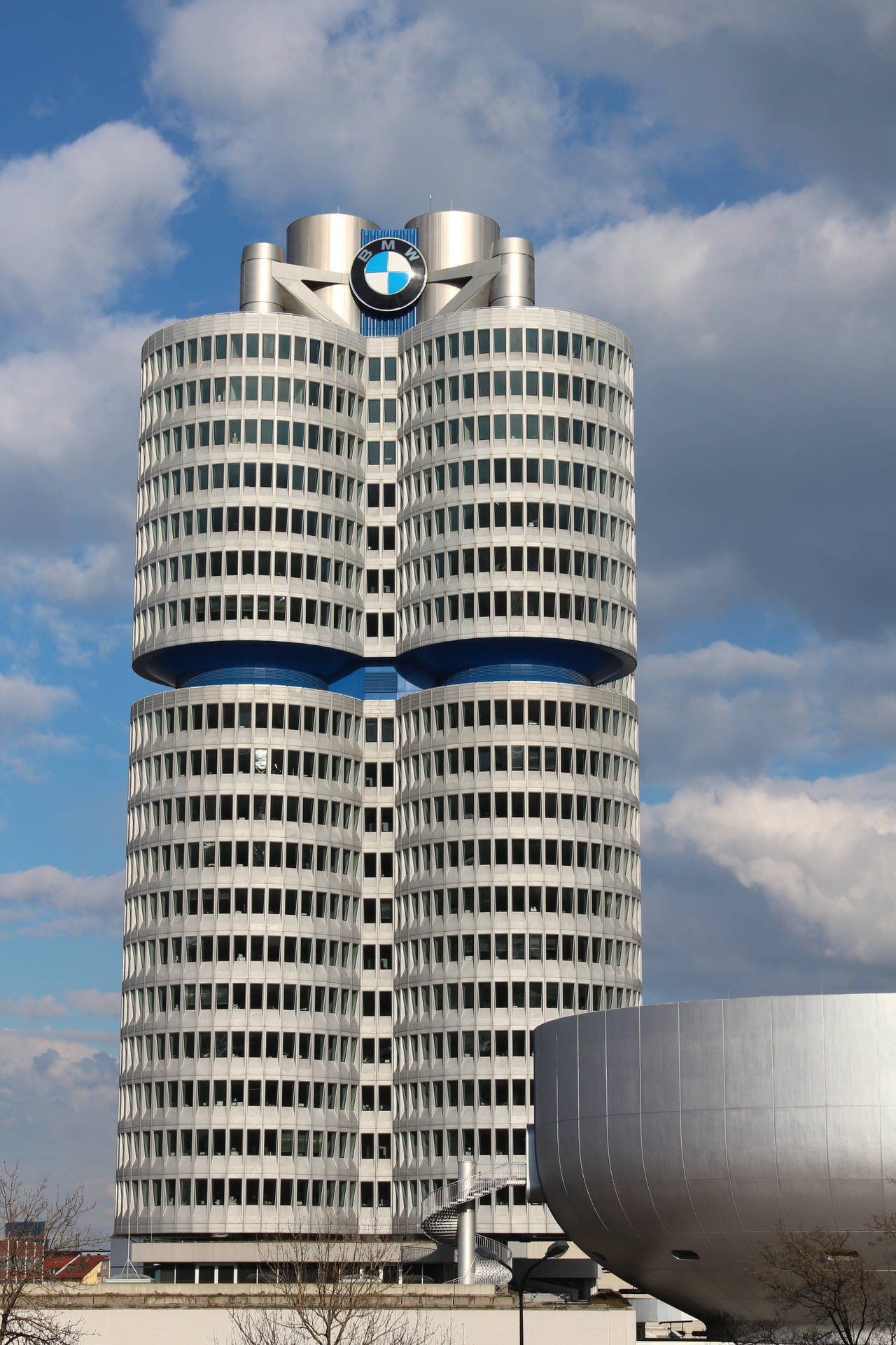 Bmw Headquarters In Munich Background