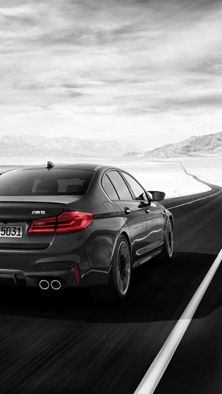 Bmw M Series On The Iphone Background