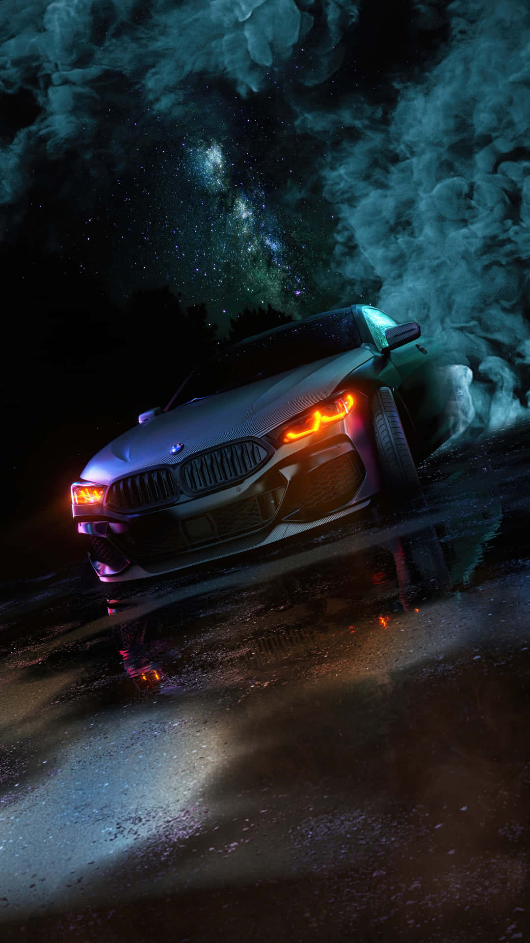 Bmw M8 Astonishing Performance Car Background