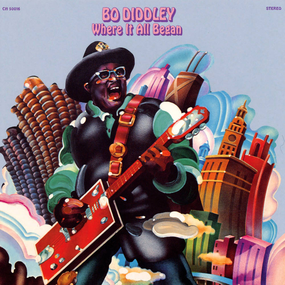 Bo Diddley Where It All Began Cover Art Background