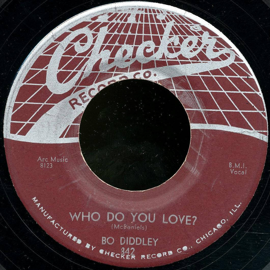 Bo Diddley Who Do You Love Vinyl Record Background