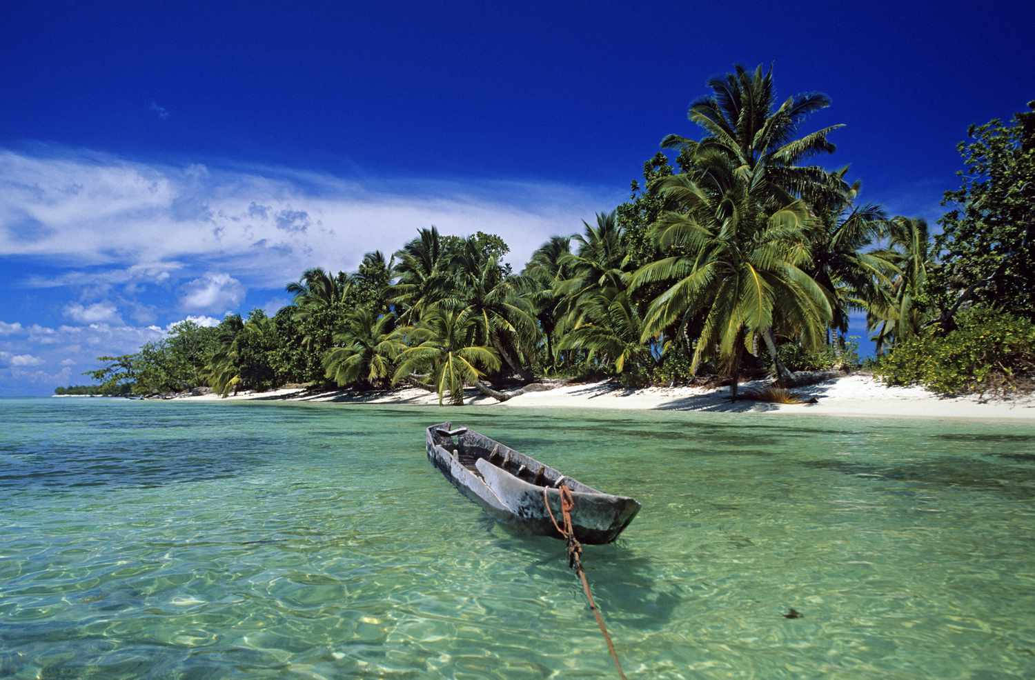 Boat By The Madadascar Beach