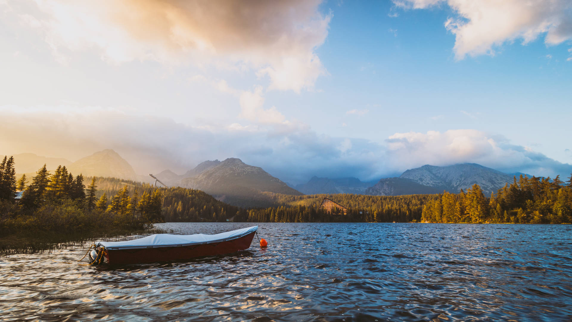 Boat Sailing In Slovakia's Sea