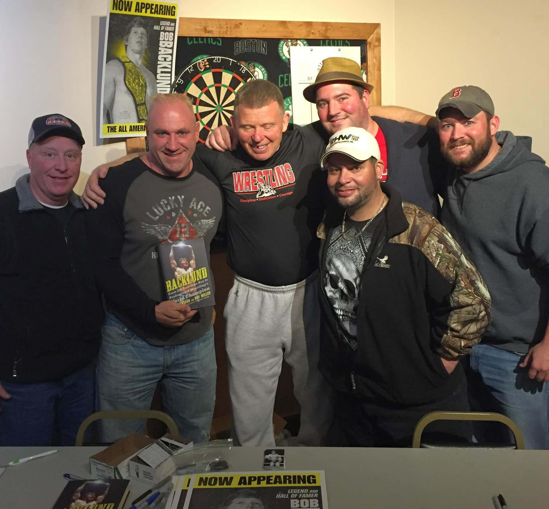 Bob Backlund Book Signing Background