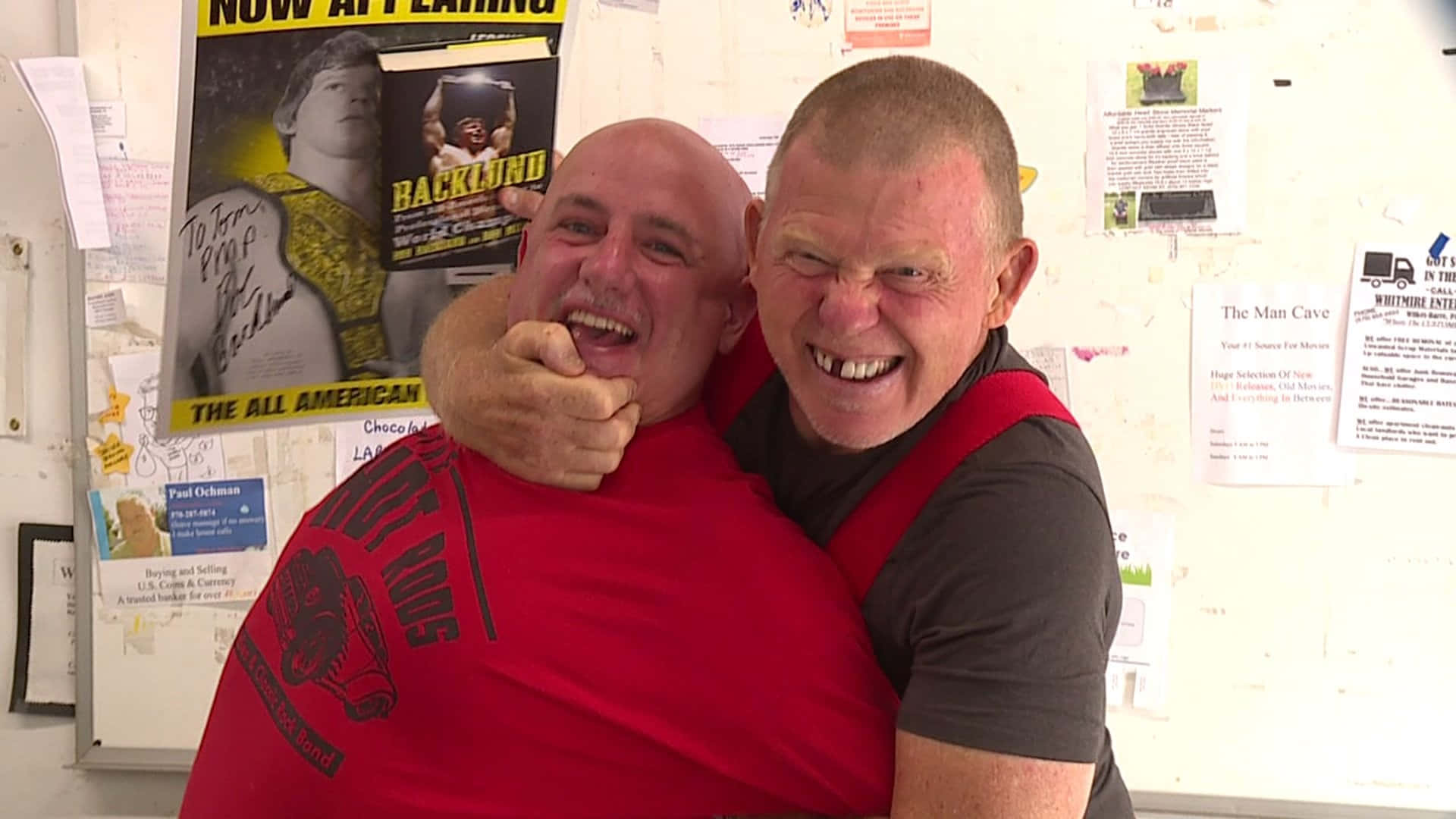 Bob Backlund Goofing With A Fan 2017 Background