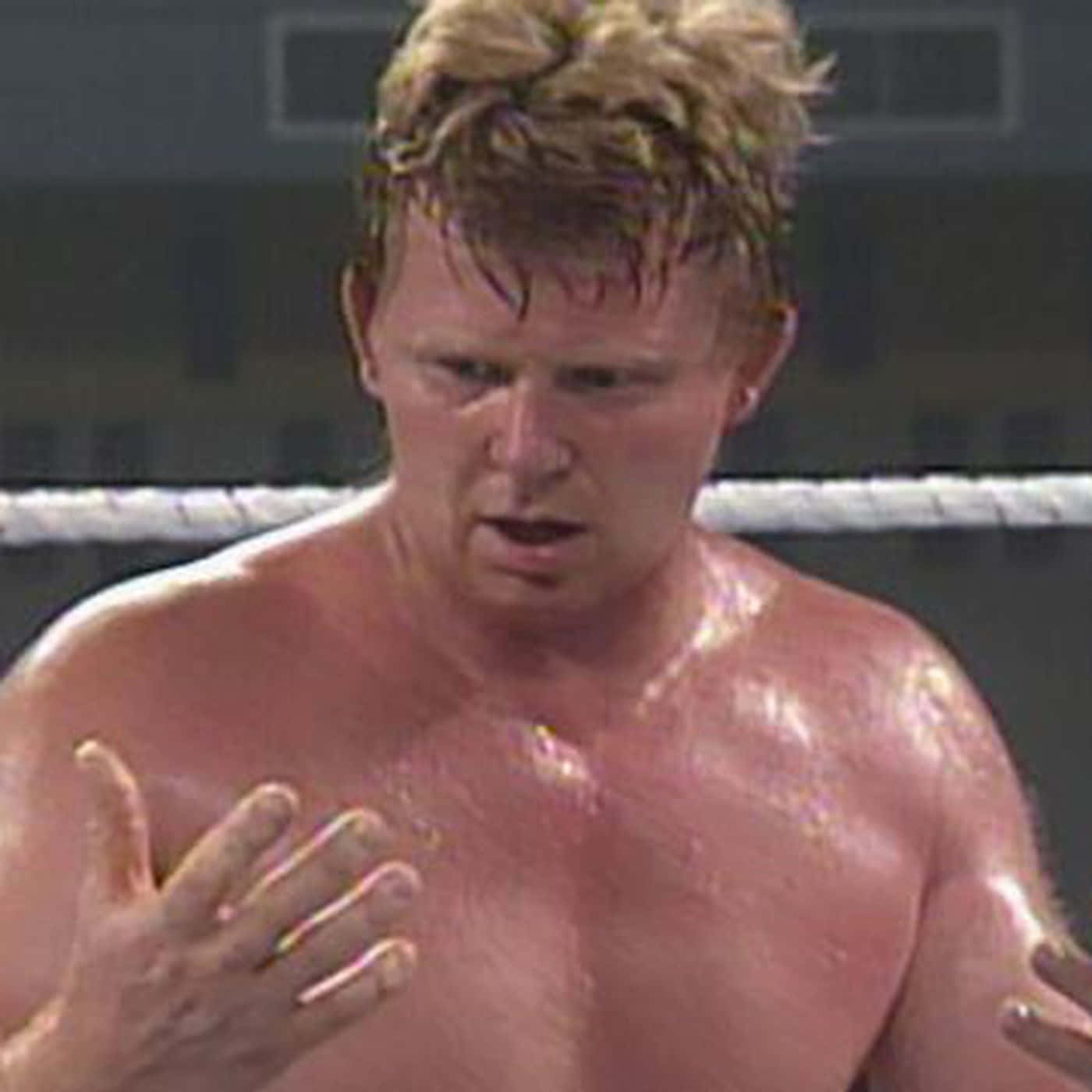 Bob Backlund Shocked Reaction Against Razor Ramon Background