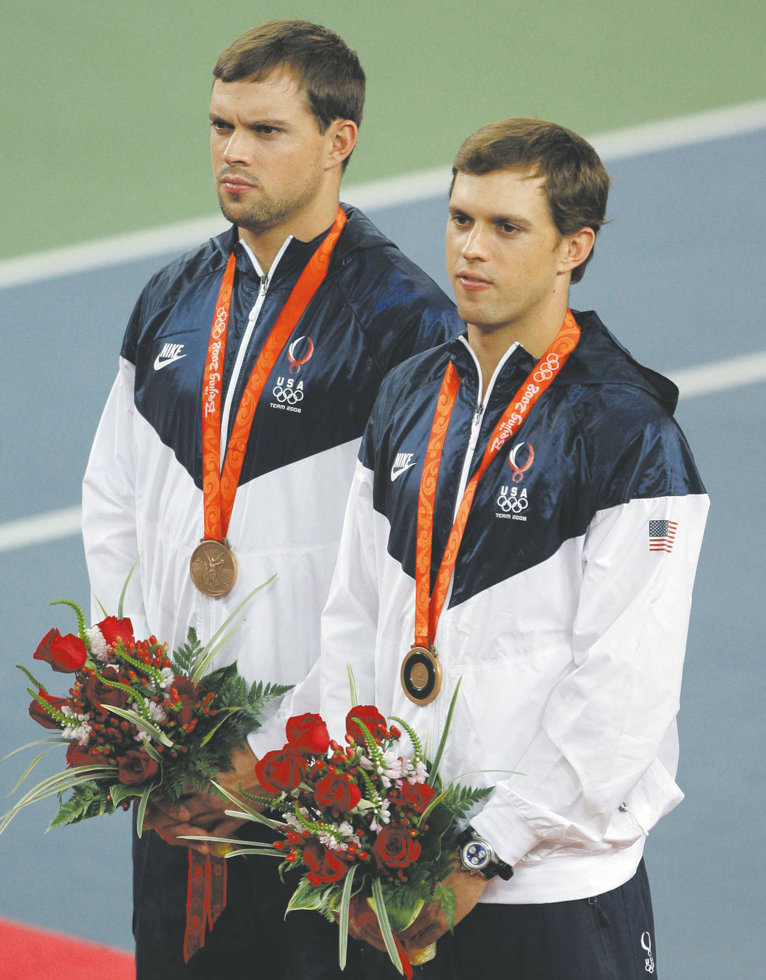 Bob Bryan And Mike With Medals