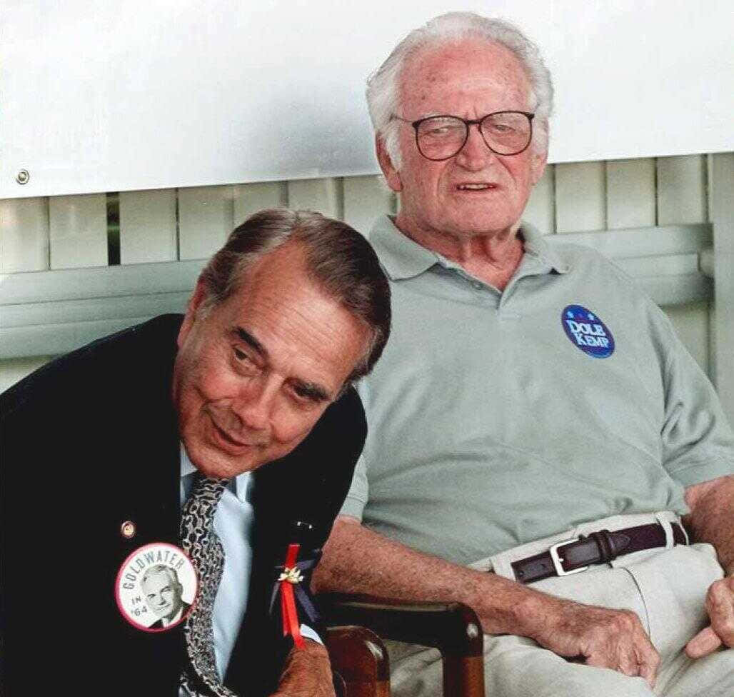 Bob Dole And Barry Goldwater