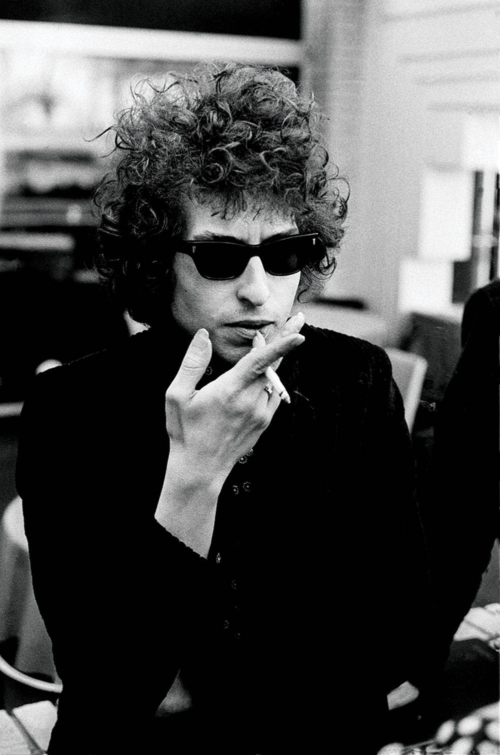 Bob Dylan Bohemian Haircut Smoking