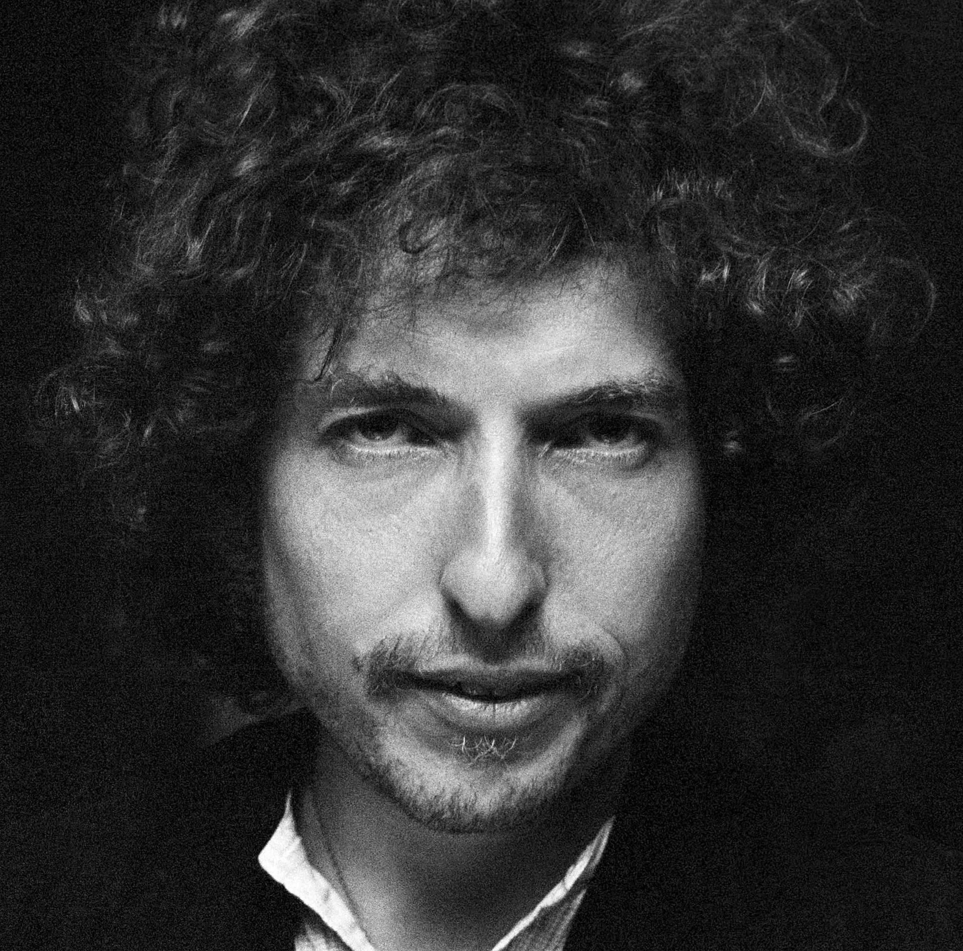 Bob Dylan Portrait Black And White