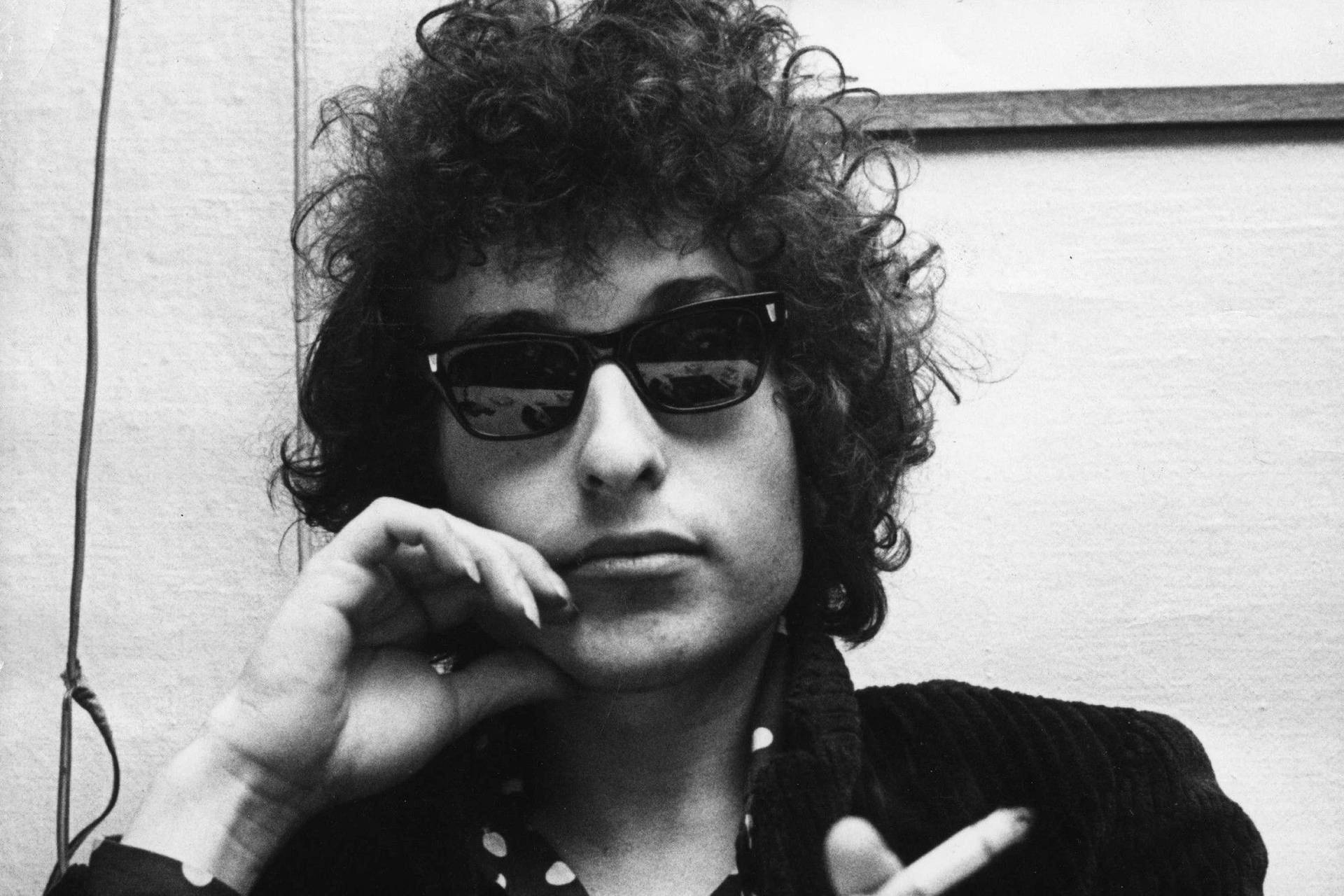 Bob Dylan Retro Cool Black And White