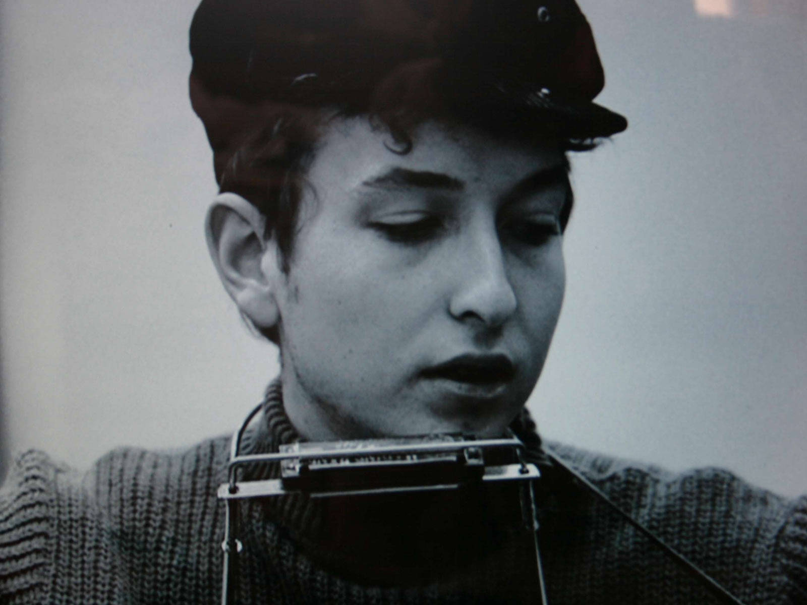 Bob Dylan Retro Portrait Singer Songwriter