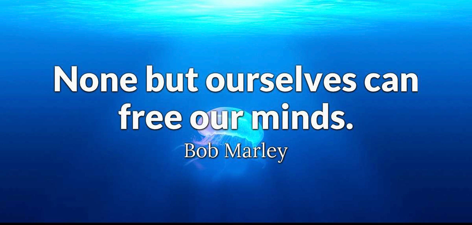 Bob Marley Quotes Ocean Background