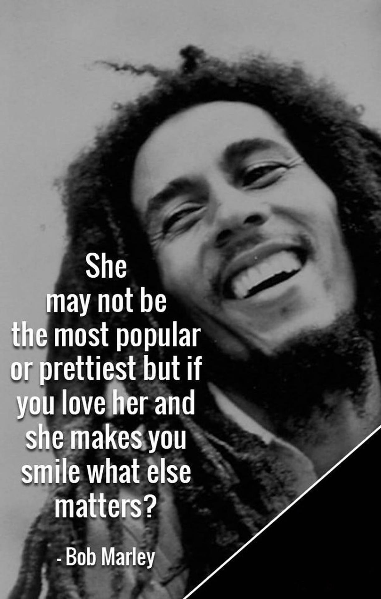 Bob Marley Relationship Quotes Background