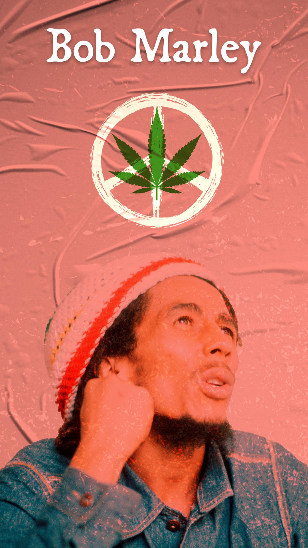 Bob Marley Wearing A Beanie