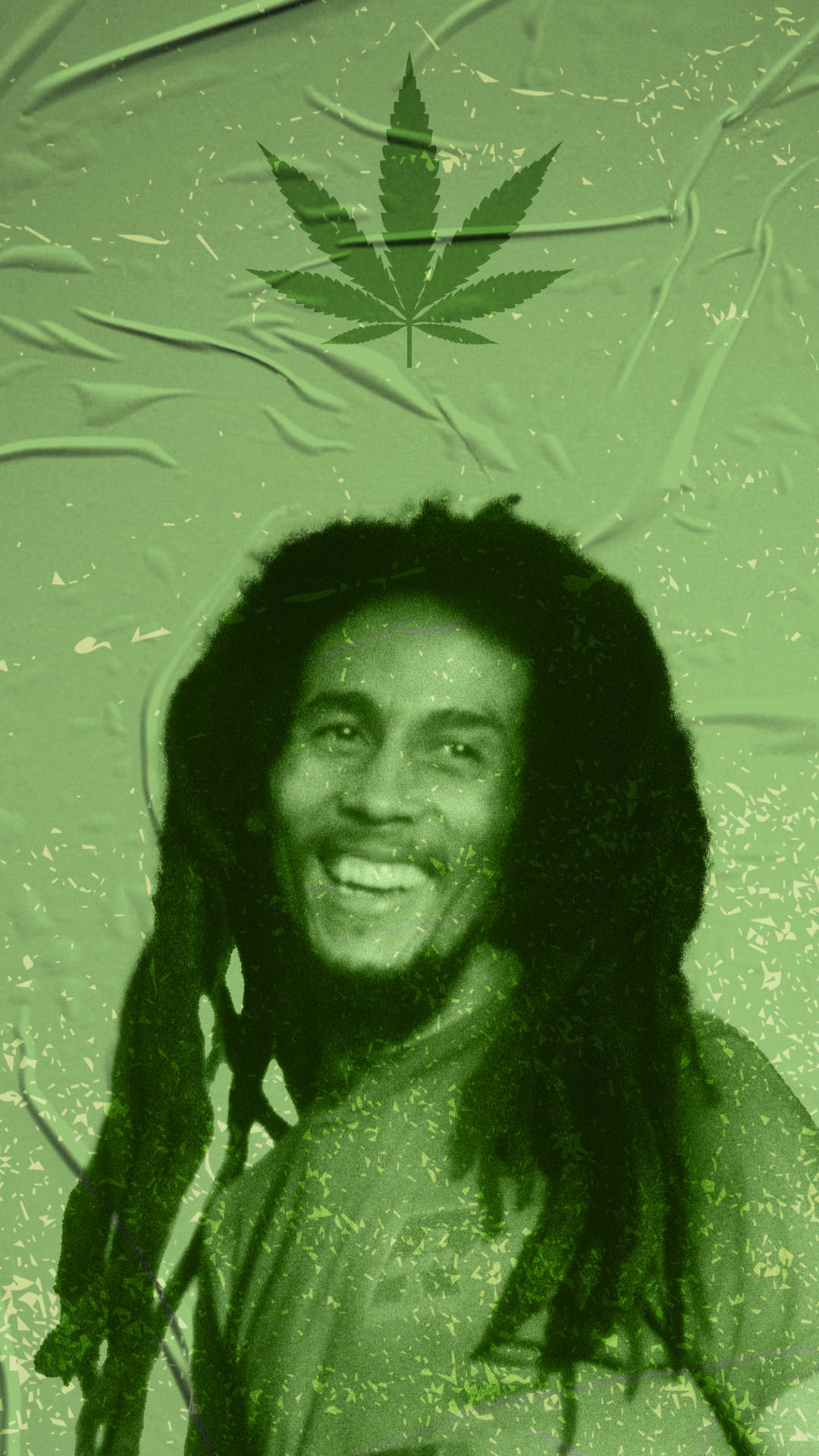 Bob Marley Weed Leaf