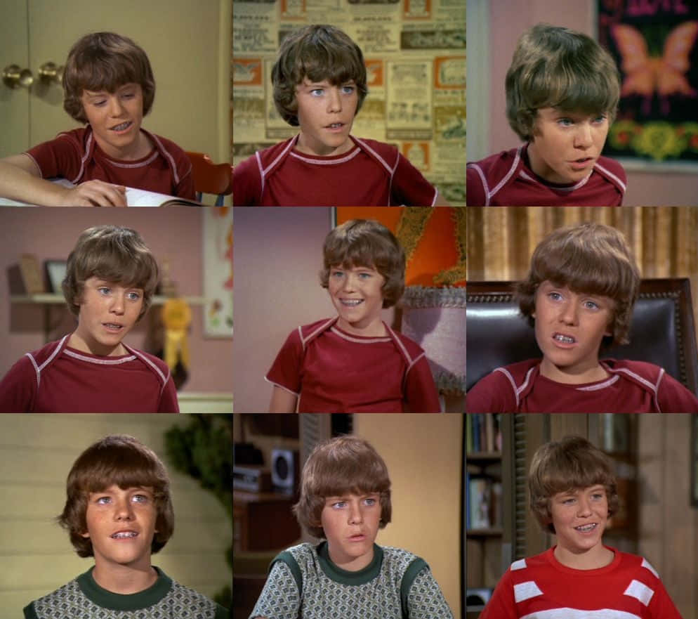 Bobby Brady Bunch Collage Background