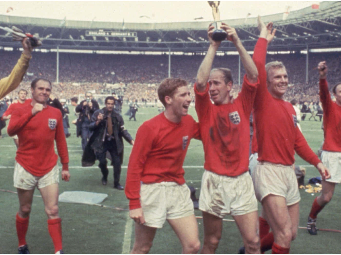 Bobby Charlton Bobby Moore Football Photography Background