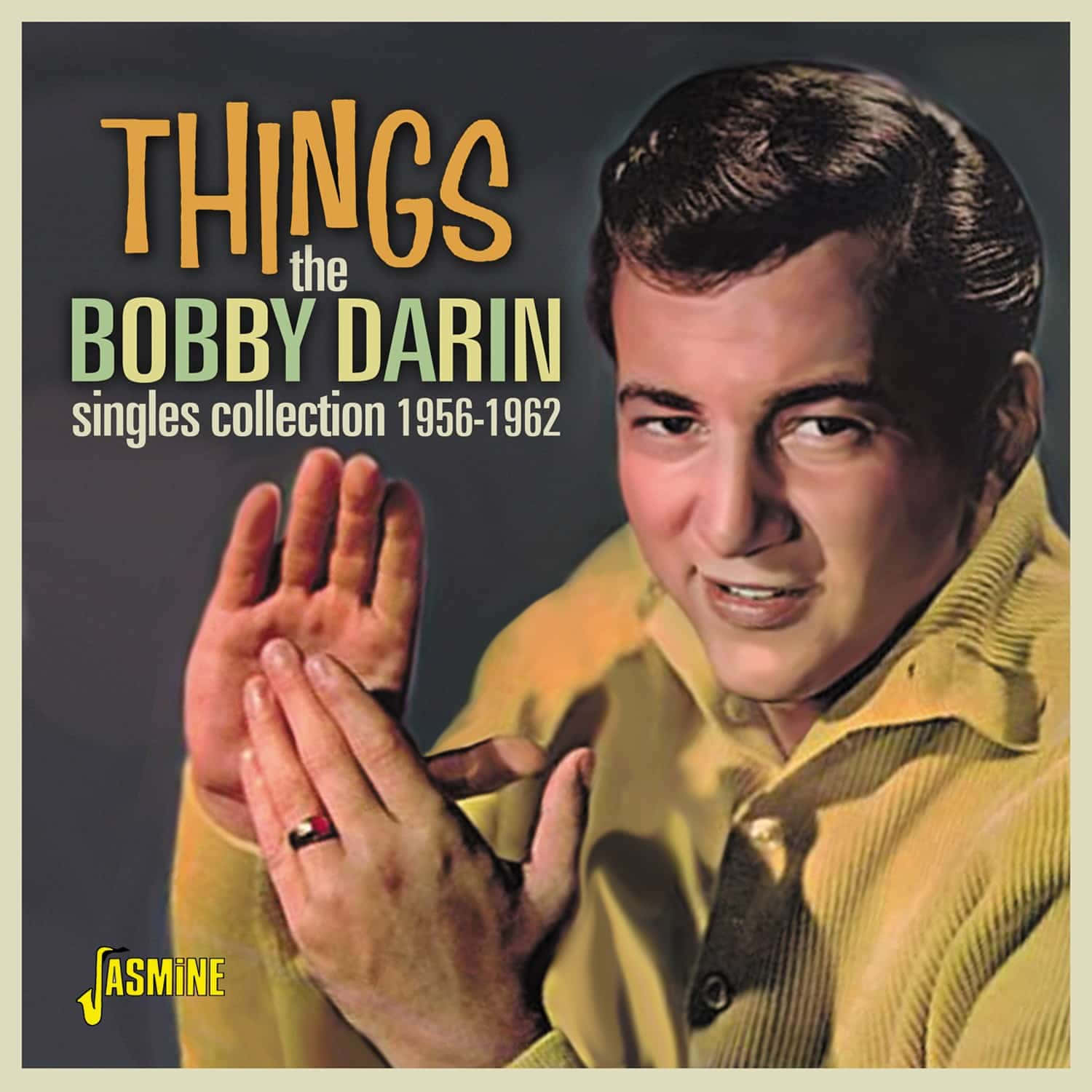 Bobby Darin Singles Collection Album Cover Background