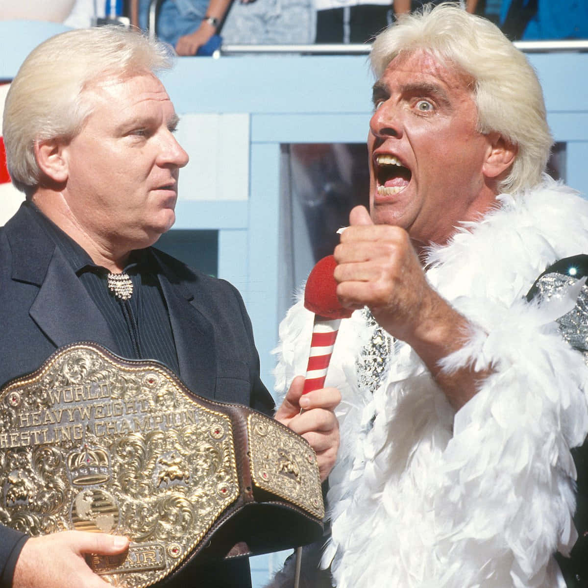 Bobby Heenan And Ric Flair Background