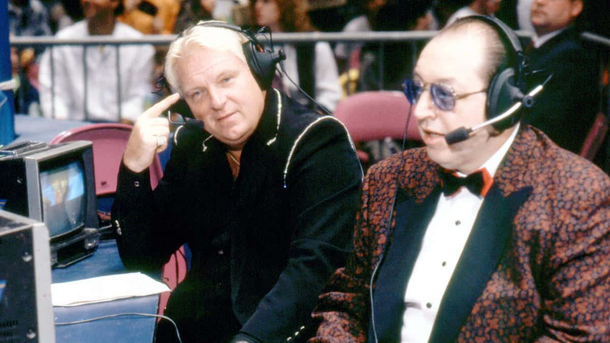 Bobby Heenan Commentary Team Background