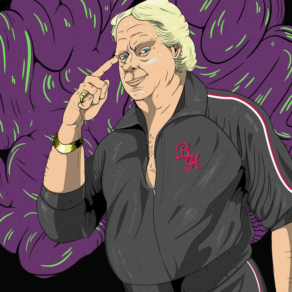 Bobby Heenan Illustration Background
