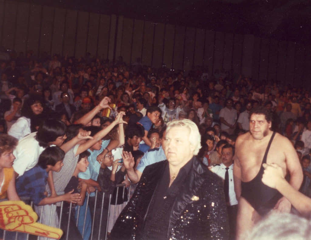 Bobby Heenan Wrestling Event Entrance Background